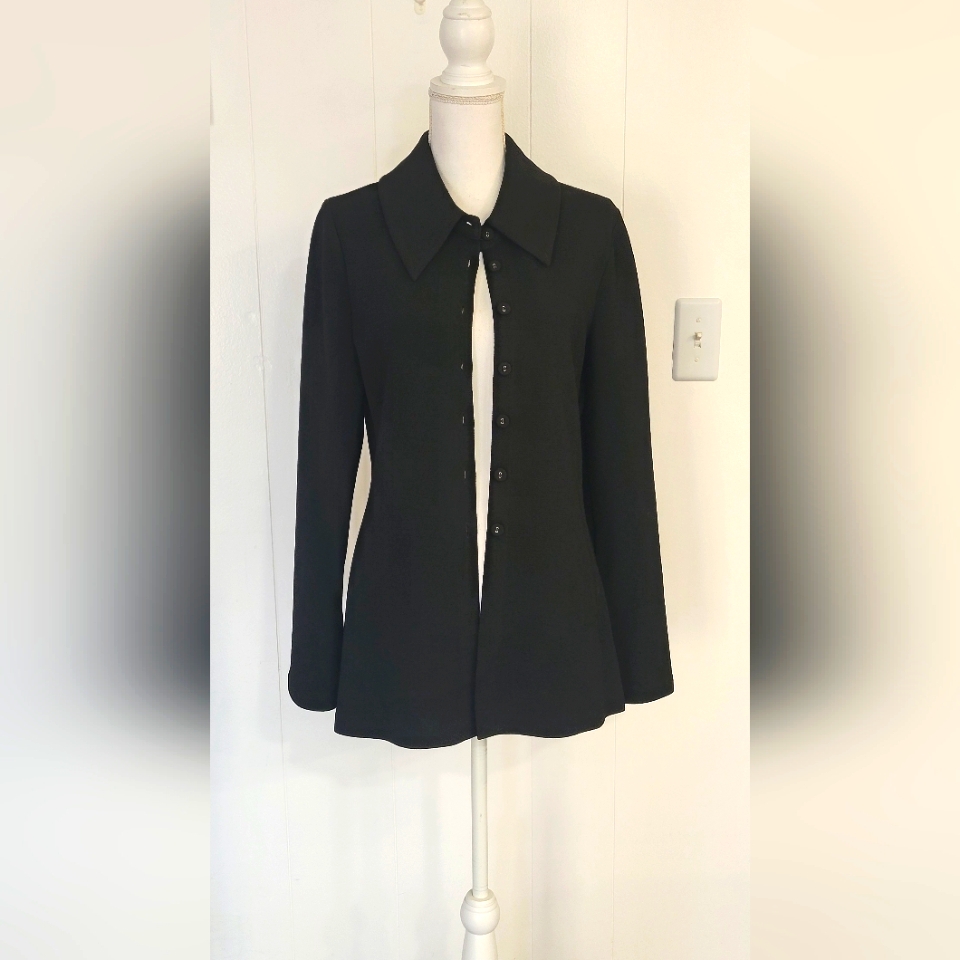 Wayf Black Tailored Blazer Professional Business Wear